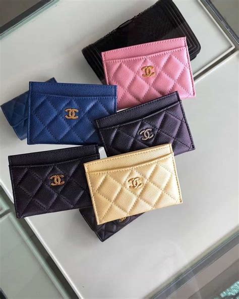 chanel card holder ioffer|Chanel wallets for sale.